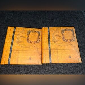 Vintage‎ Map Design Hardcover photo albums